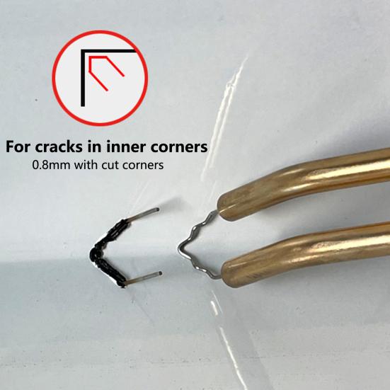 1 комплект, сварочный аппарат для ремонта пластика, 3 s, быстрый нагрев, 400 сварочных скоб, маленький автомобильный бампер, трещина, сварочный аппарат, комплект авто