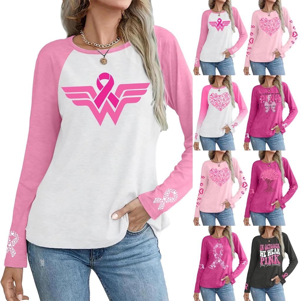 Women's Round Neck Sweatshirt With Ribbon Heart Bow And Letter Print Fashion Top