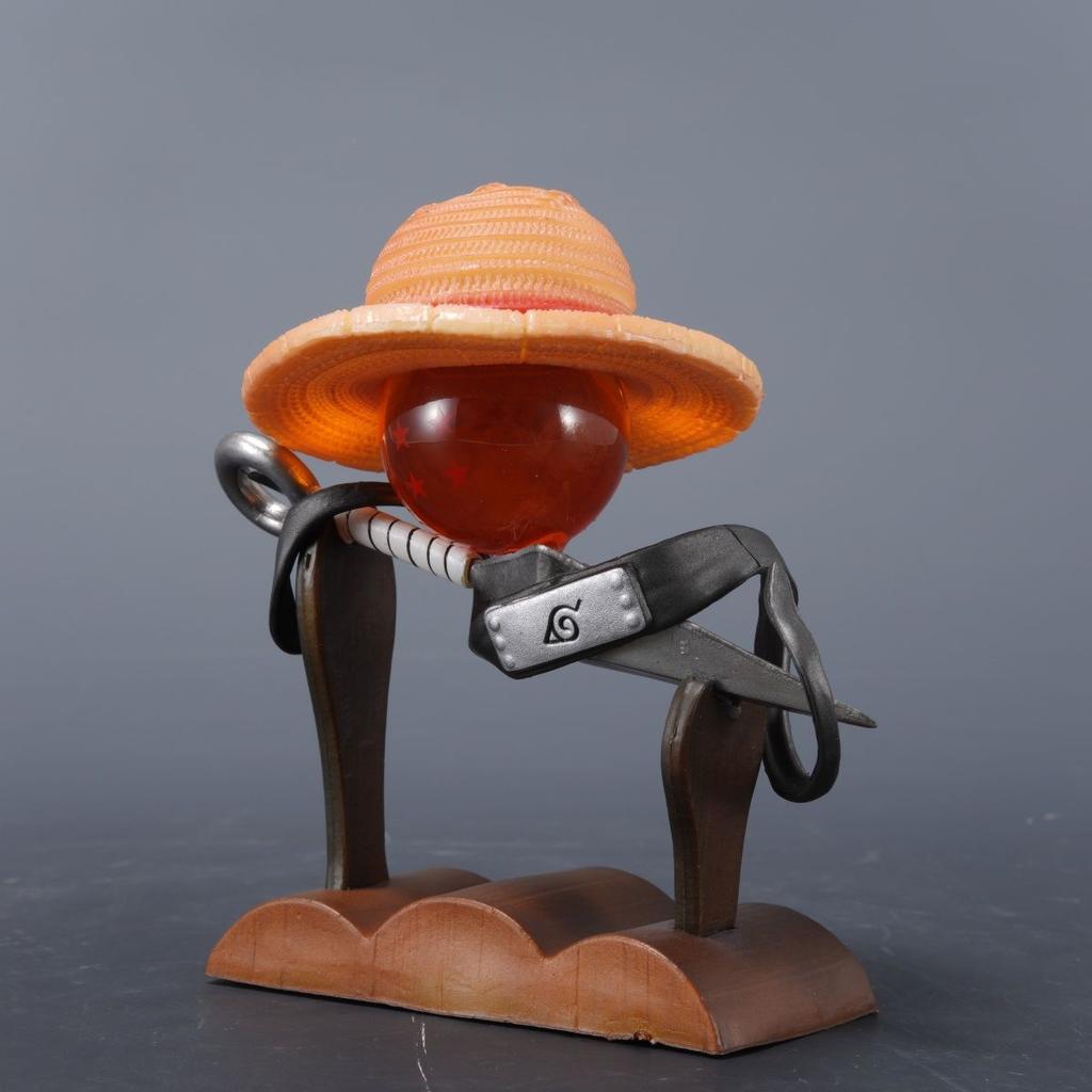 One Piece RoronoThe Beginning of a Dream Straw hat Zoro Luffy Home decor items Freedom Mini Co-branded PVC Mode Toys Gifts