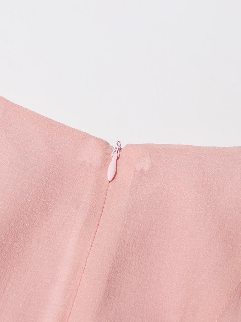 Однотонные платья с пуговицами, слим-фит для женщин, с круглым вырезом, длинными рукавами, высокой талией, лоскутным узором, оборками, женская мода, новинка