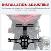 Motorcycle Adjustable Rear License Plate Mount Holde For Yamaha Honda BMW Suzuki Cfmoto MTO7 MTO9 Fz07 Kawasaki Z1000 Z800