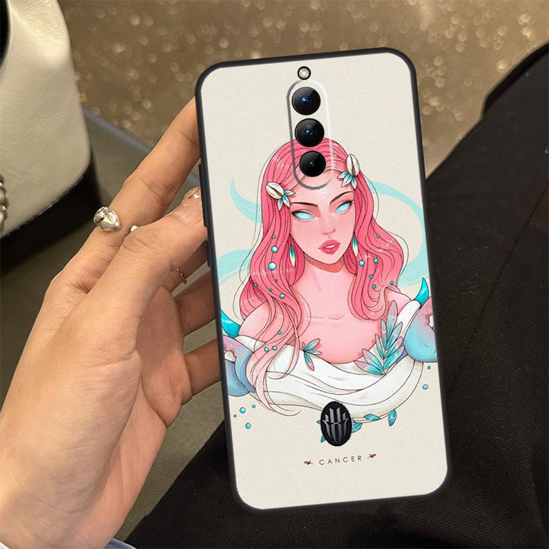 Чехол для телефона Horoscope Girl Scorpion Taurus Virgo для Nubia Red Magic 8 Pro Redmagic 5G 5S 6R 6S 7S 8S Pro Plus 6 7 Pro