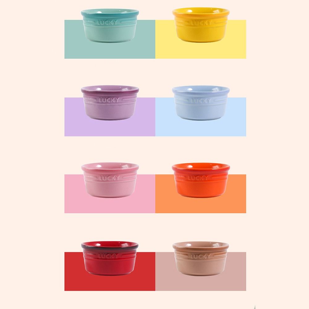 Разноцветные керамические миски для выпечки, безопасные для духовки, штабелируемые противни для выпечки хлеба, термостойкие, градиентные цветные инструменты, форма для пудинга