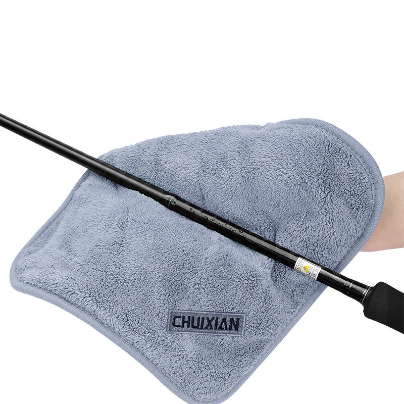 1 шт однослойное утолщенное полотенце Luya Special для рыбалки многофункциональное полотенце для рук для рыбалки удобные рыболовные снасти