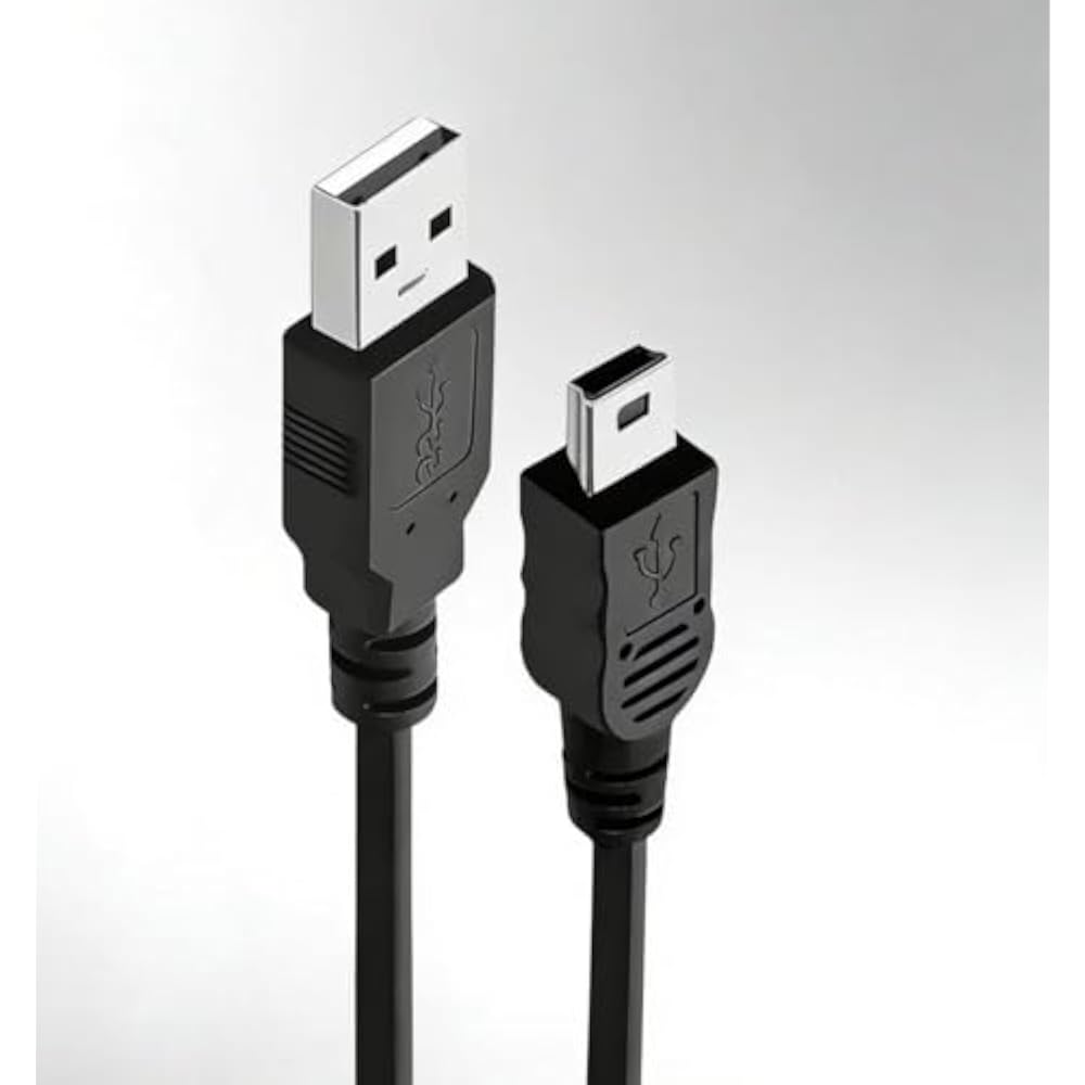HSEUOPV Replacement Charging Cable Compatible Controller Charger PS 3 Move PS 3 Slim Data Mini-B ...