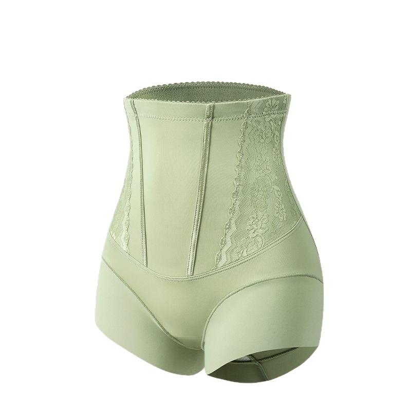 Бесшовные кружевные трусики с высокой талией для коррекции фигуры для женщин: Контроль живота и подтяжка бедер больших размеров