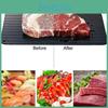Премиальный поднос для быстрой разморозки для легкой разморозки мяса и фруктов дома