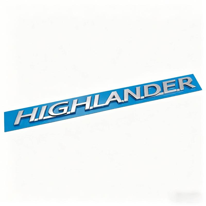 Suitable for HIGHLANDER car sticker HIGHLANDER rear tail sticker