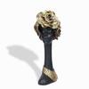 Matte Finish African Flower Lady Showpiece for Home Decor | Black Lady Figurine | Exotic Tribal Art Piece |11"