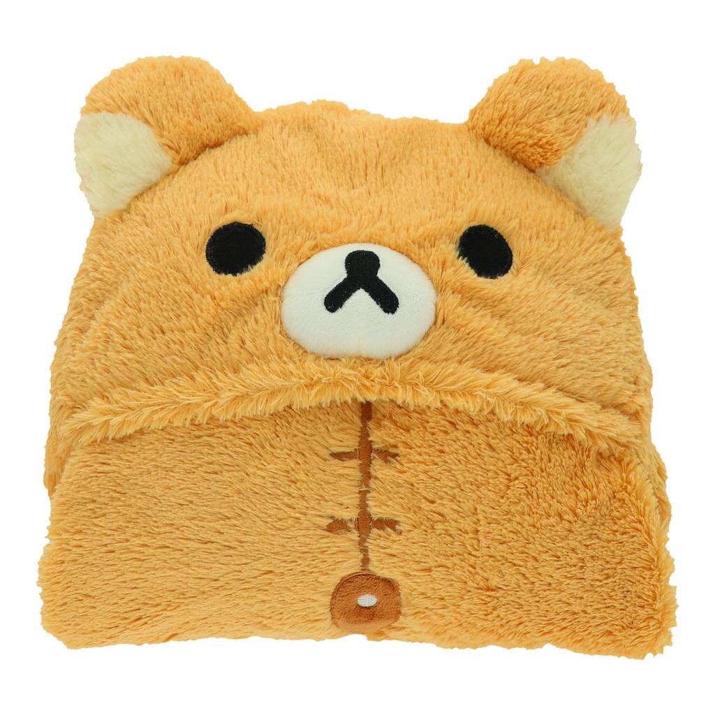 Hooded Fluffy Rilakkuma 06 Rilakkuma Blanket H70 X W110cm Including [Marushin] Blanket, Part Approx. (not Hood)