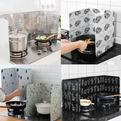 Кухонный экран для жарки масла, защитный экран для кемпинга, складной ветрозащитный экран для газовых плит, ветрозащитный экран от брызг