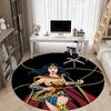 1 шт. Круглый ковер Wonder Woman для офиса, под офисные стулья, в спальню, гостиную, домашний декор, Декор для комнаты, Доступен в различных размерах