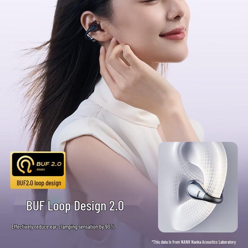 Спортивные Bluetooth-наушники NANK Ultra с открытым дизайном, крепление-клипса