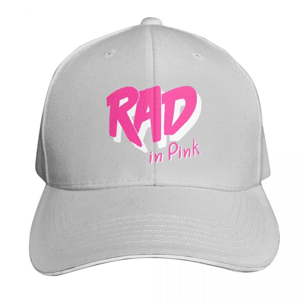 Rad in Pink Tee Shirt Black Baseball Cap winter hats for Unisex Hip Hop New In The Hat For Girls Unisexs