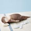 Cute Upturned Otter Wrist Guard Bag Can Be Used As A Pencil Case Storage Bag for Wrist Pads Plush Toy Otter Pencil Case