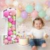 Giant Number Balloon Frame Birthday Balloon Filling Box 1st One Birthday Party Decorations Kids Anniversary Wedding Decor