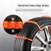 10/20/30/40Pcs Anti Skid Snow Chains Car Tire Snow Chains Car Winter Tire Wheels Chain Anti-Slip Versatile Snow Chains for Versatile
