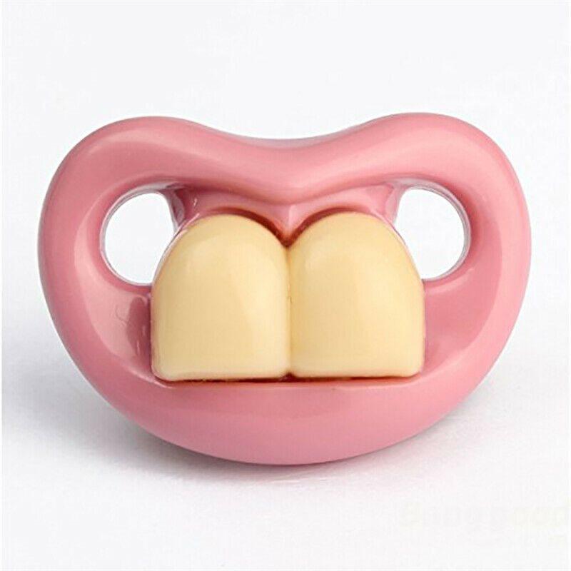 A58Z Ideal For Children& For Parties, Baby Funny Dummy Pacifier With New Teeth Design Perfect For Weddings And Good Gifts
