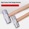 Восьмигранный железный молоток с деревянной рукояткой - Доступен в 6, 8, 10 фунтов для строительства, демонтажа и плотницких работ