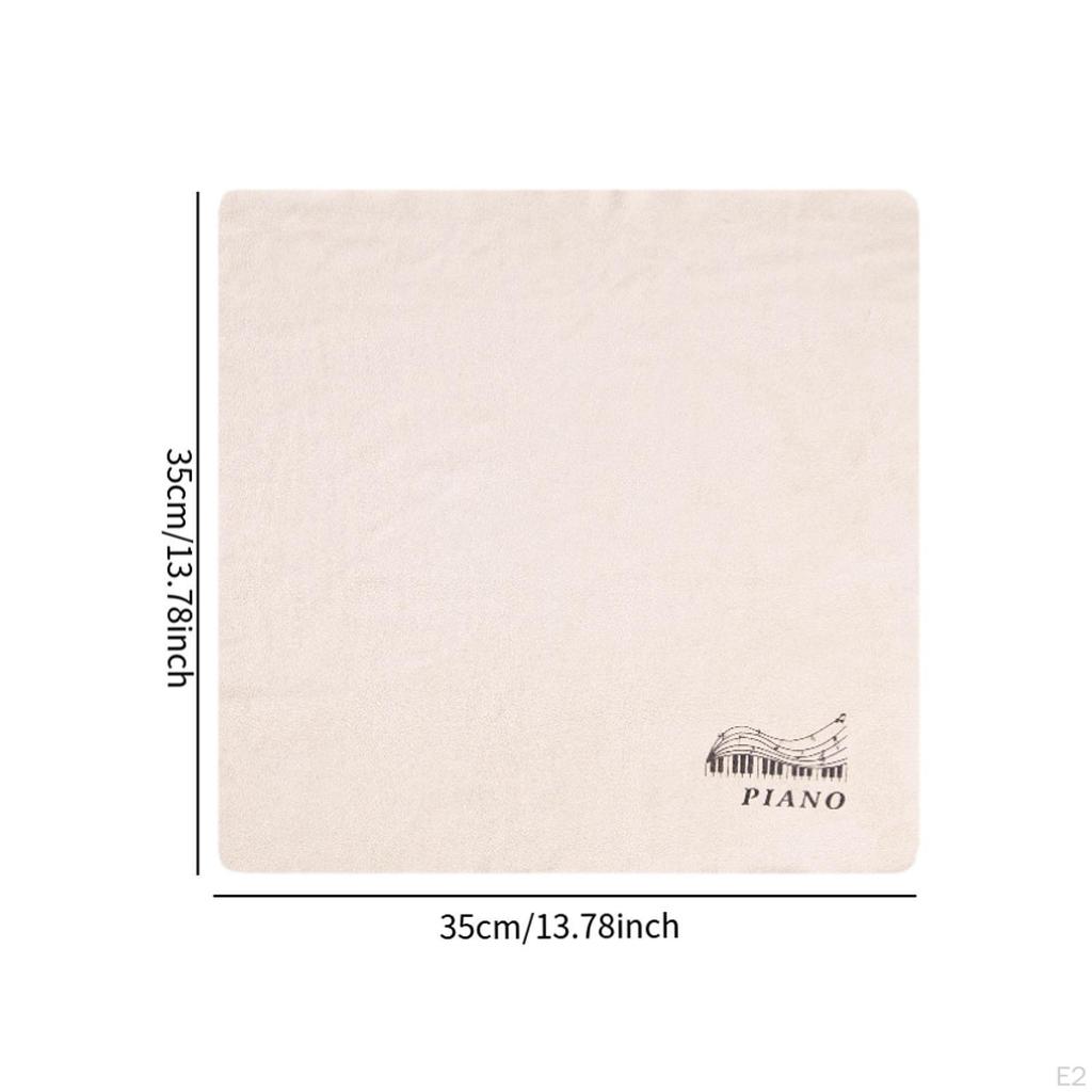 Салфетка для чистки инструментов, салфетка для чистки скрипки, компактная полировальная салфетка Музыкальные аксессуары
