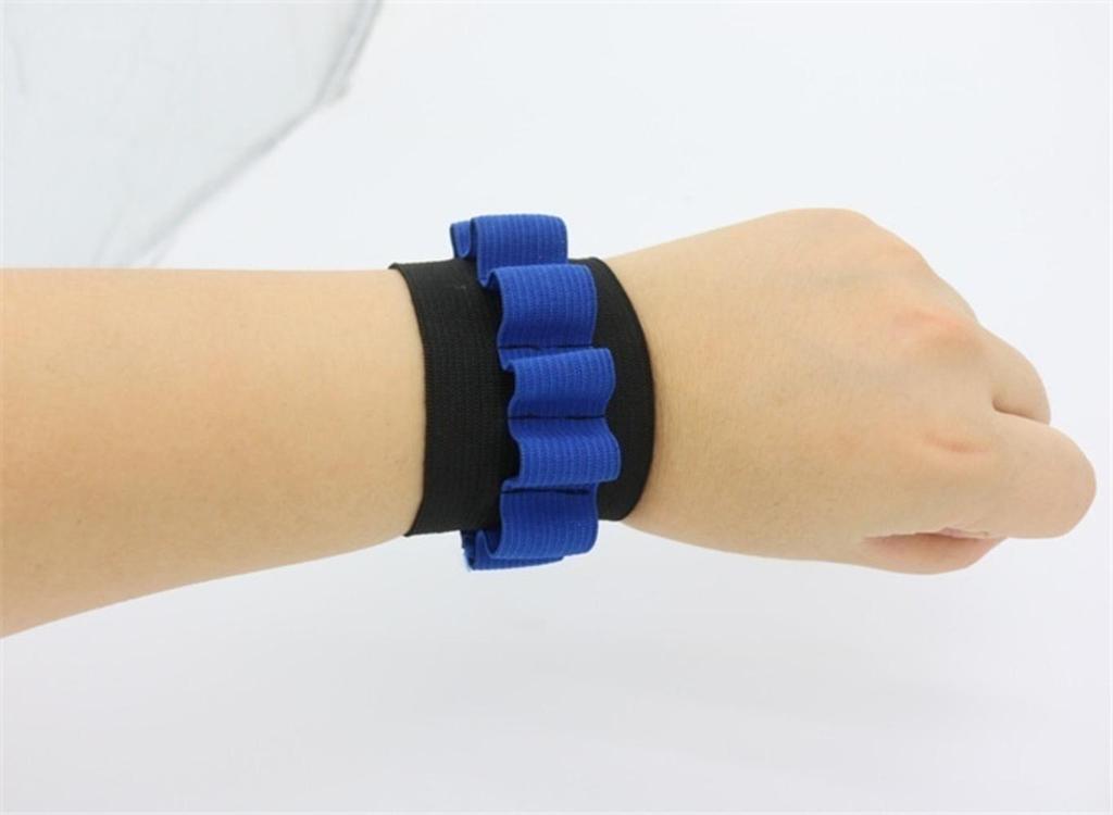 Toy Gun EVA Soft Bullet Wrist Strap Bomb Elastic Wrist Strap Accessory Bag  for Children's Outdoor Play Store Plastic Toy Bullet