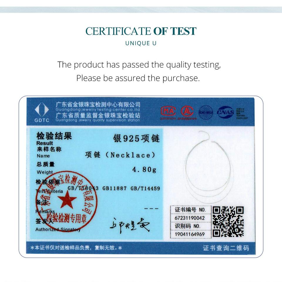 BAMOER из стерлингового серебра 925 пробы, шикарная трехслойная коробка для ожерелья, цепочка на шею с бусинами для женщин, с платиновым покрытием, оригинальный дизайн, изящные ювелирные изделия