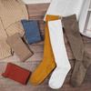 Elastic Sport Student Cotton For Girl Ladies Women Stockings Hosiery Knee High Socks Calf Sock