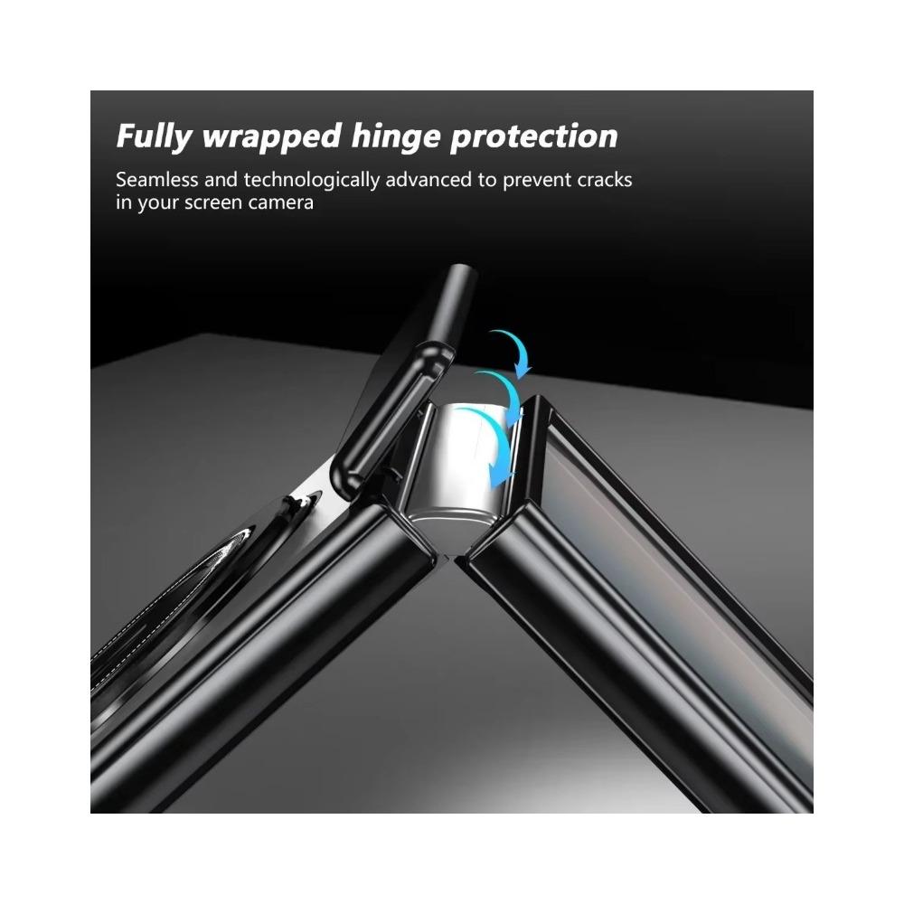 Вращающийся на 360 градусов магнитный держатель-кольцо чехол для телефона для Samsung Galaxy Z Flip 7 FE 6 5 4 3 беспроводная зарядка защита шарнира крышка для защиты экрана