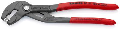 KNIPEX Пружинные клещи для хомутов 8551-180A-TJ