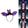 Cute Bat Wing Decor Hair Hoop Women Spa Wash Face Makeup Headband for Photoshoot Party Hair Accessories