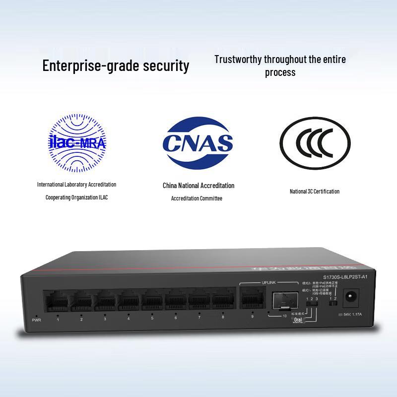 HUAWEI Smart Select 8-Port Gigabit PoE Switch