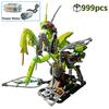MOC Creative Mechanical Mantis Building Blocks Set Insect Power Moto Model Kit DIY Assembly Bricks Toys Kids Birthday Gift