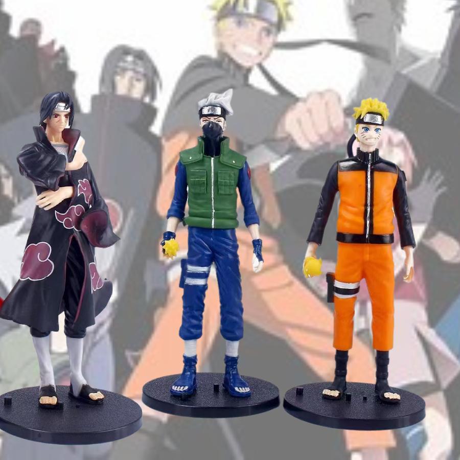 Anime Character Naruto Real Life Model Desktop Decoration Gift Pvc Material