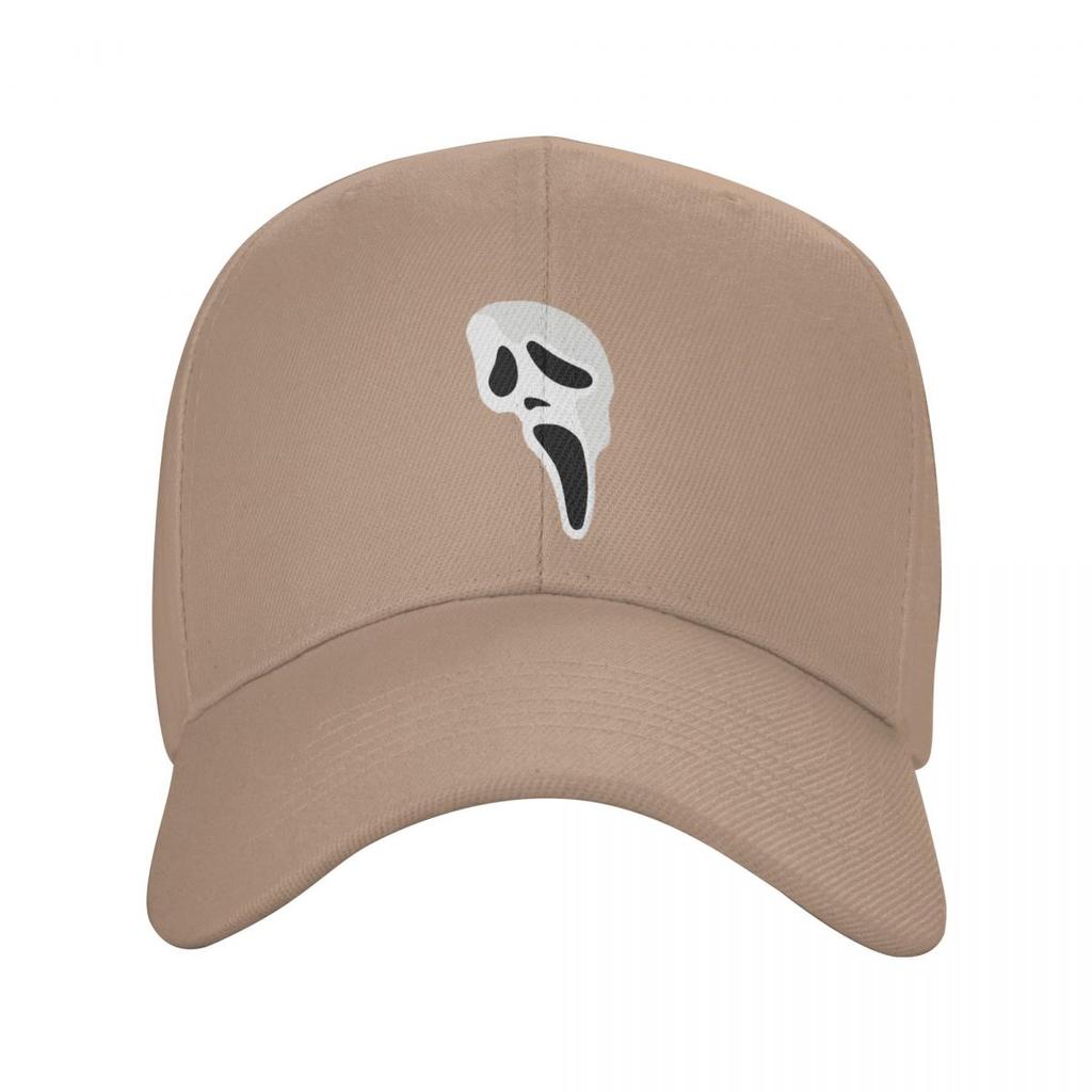 Бейсбольная кепка Ghostface Scream на заказ, спортивная женская регулируемая бейсболка унисекс для Хэллоуина, шляпа для папы из фильма ужасов, летние кепки Snapback
