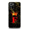 Чехол для телефона для Xiaomi Redmi Note 15 14 13 12 4G 10 11 Pro Plus 5G 14C 13C 12C 10C TPU Чехол Роскошный Мраморный Буква A B Корона