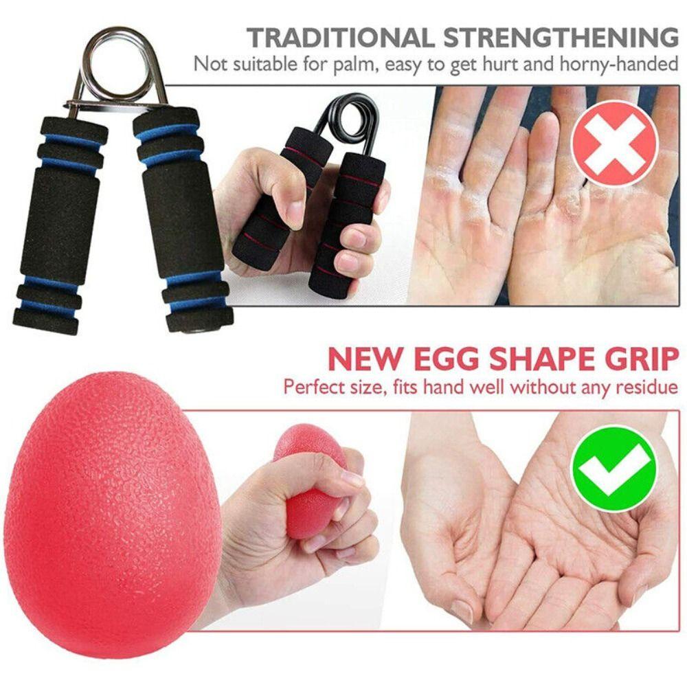 Grip Training Hand Stress Ball Silicone Grip Strength Balls Flexibility Massage Finger Balls