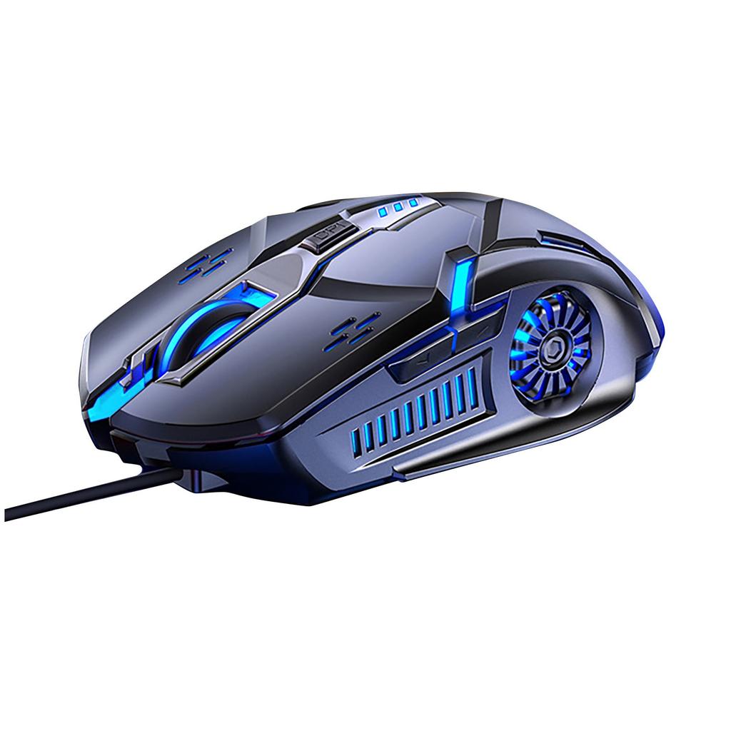 Wired Gaming Mouse 6D Colorful LED Breathing 3200 DPI Fashion Mouse For Laptop