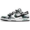 Nike Dunk Wan Hua Nong, Ji Feng Jing, Shopping Bag Abrasion Resistant Low top Skateboard Shoes Men's Black White DD1391-100(Team113-BOX)