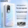 KOOLIFE OPPO Прозрачный Мягкий ТПУ Чехол для Телефона с Полной Защитой Объектива