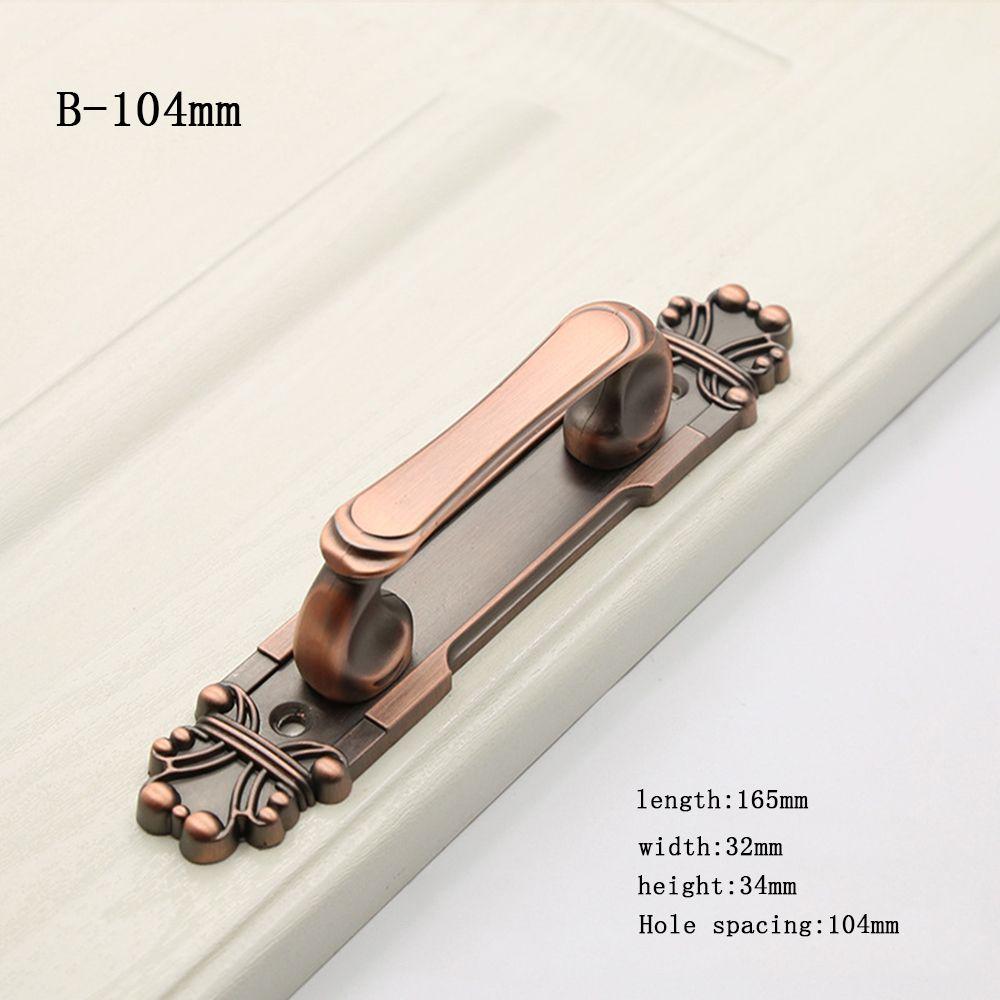 Античная медь Напротив двери Деревянная дверь Ретро ручки Дверная ручка Мебельная ручка Дверные ручки