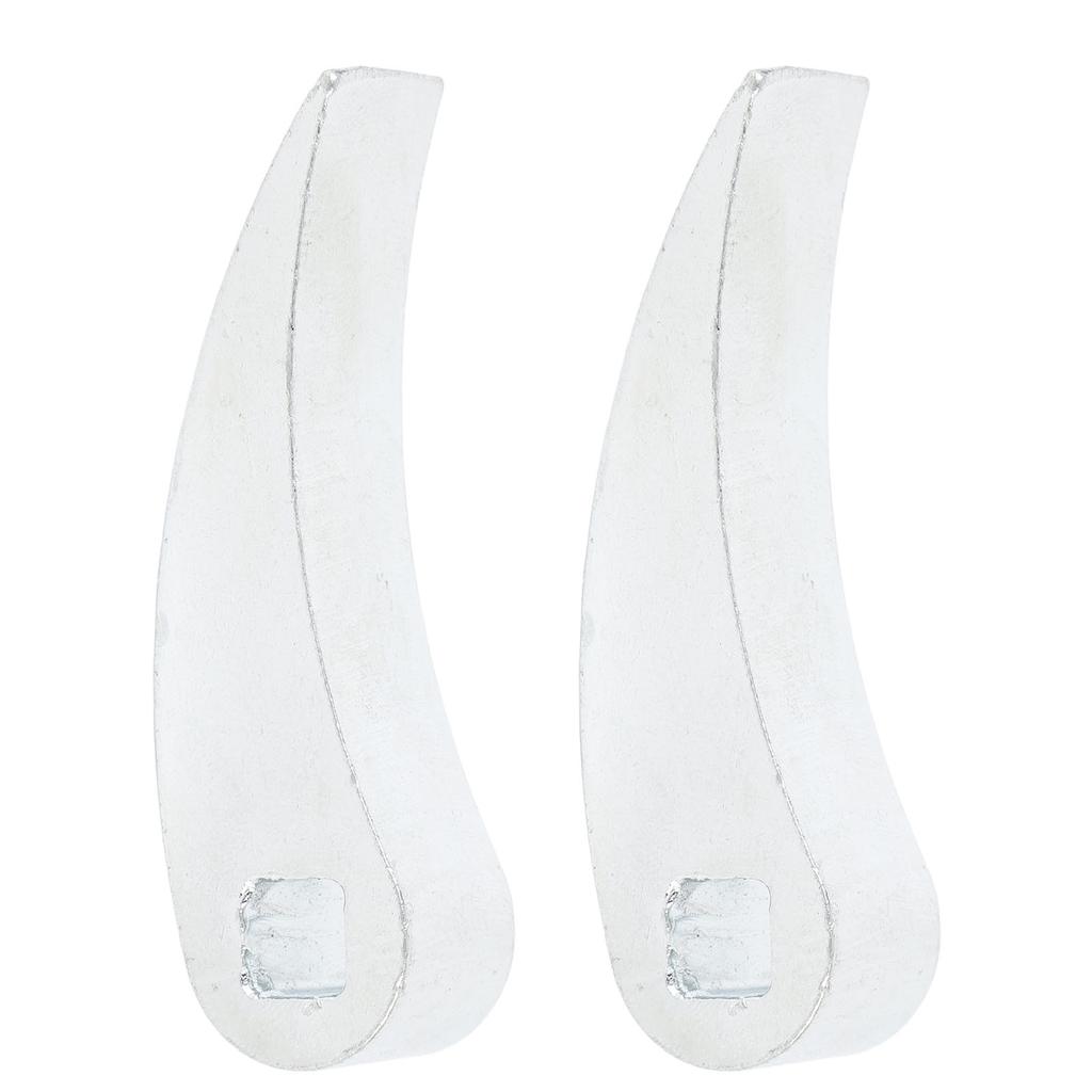 2 Pcs Pry Bar Wrench Adapter Head 3 8 Inch Drive CRV Steel Crowbar Adapter Head Tool for Lifting Prying Disassembly