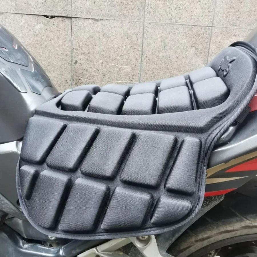 3D Чехол для сиденья мотоцикла Универсальный Комфорт Воздушная Подушка для Сиденья Чехол Мотоциклетная Воздушная Накладка Чехол Амортизация Декомпрессия Седла