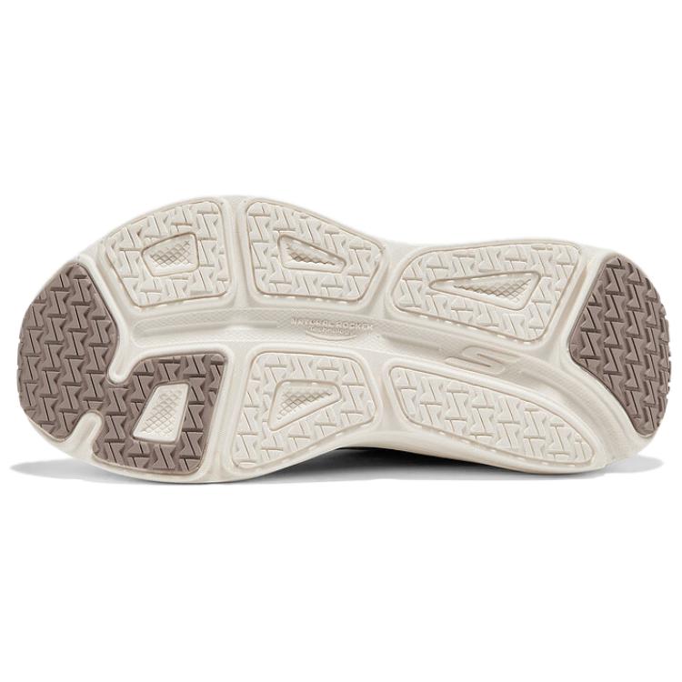 Skechers Максимальная амортизация Удобные Универсальные Низкие Повседневные Кроссовки Женские Бежевые 129472-NAT