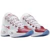 Reebok Question Mid Red Toe 2024 Unisex Sneakers White Footwear-White Vector-Red 100074721