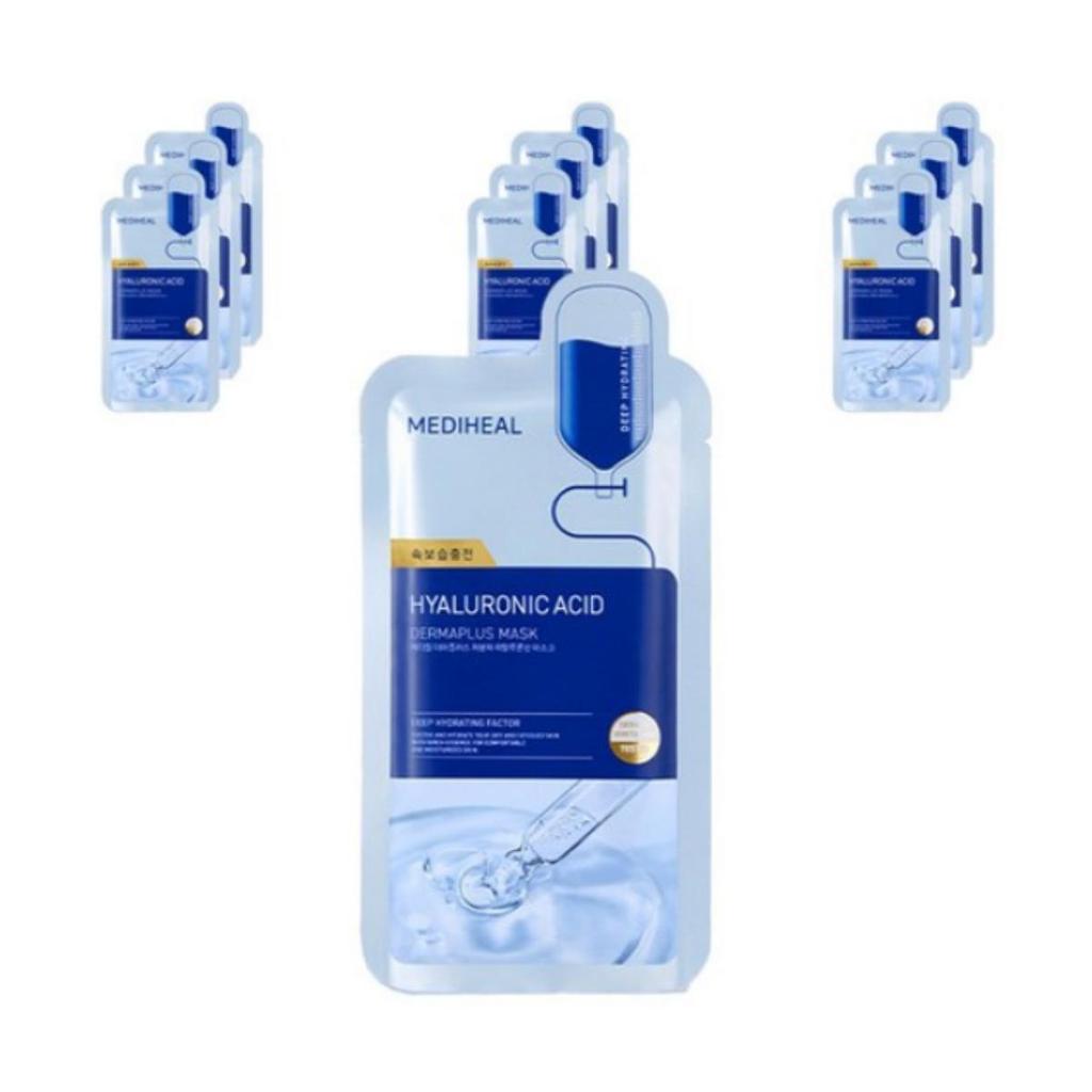 Mediheal Маска с низкомолекулярной гиалуроновой кислотой Derma Plus (10 листов)
