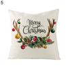 Мультфильм олень венок принт дома пледы наволочка Чехлы Рождественский декор