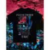 Summer Men's TAYC Printed Round Neck T-shirt Pure Cotton Plus Size Retro Casual Outdoor Black Short Sleeved Shirt
