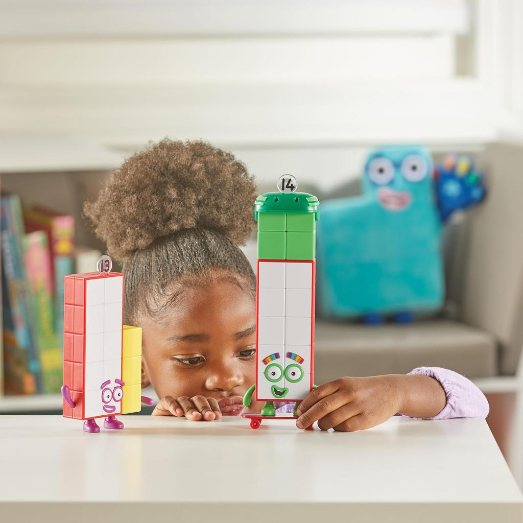 Друзья Числоблоков 13 14 Персонаж Аутентичный и Фигурки, Набор из 3 штук, 96925,