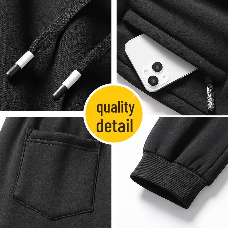 MiiOW Men's Casual Loose Straight-Leg Pants