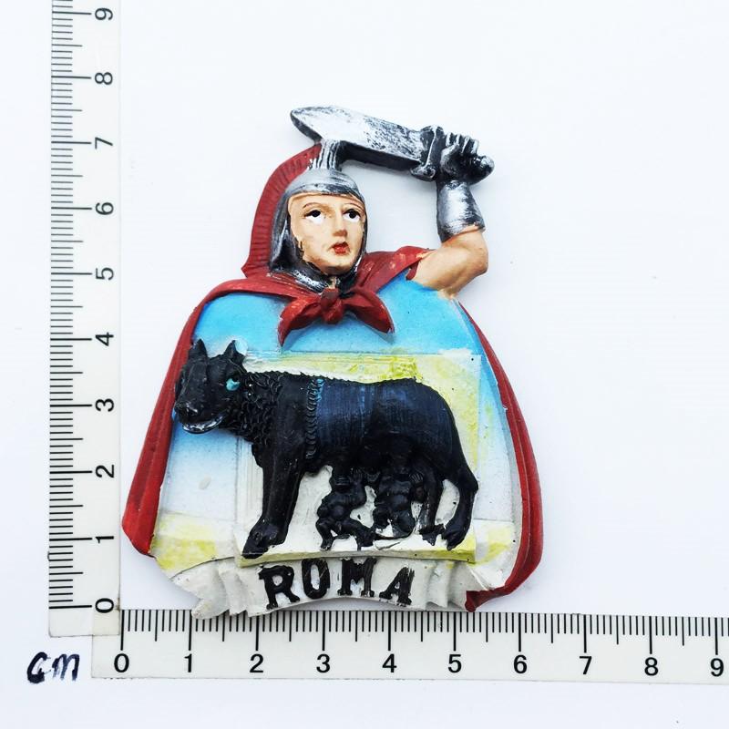 Италия Милан Магнит на холодильник Сувениры Венеция Рим Пиза Флоренция Магнитные магниты Смоляные наклейки на холодильник Украшения для дома Подарки